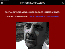 Tablet Screenshot of ernestorassitangos.com